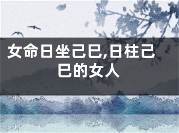 女命日坐己巳,日柱己巳的女人