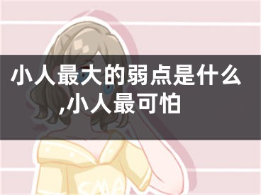小人最大的弱点是什么,小人最可怕