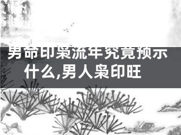 男命印枭流年究竟预示什么,男人枭印旺