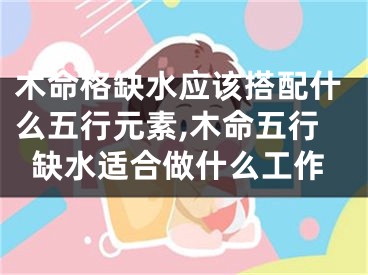 木命格缺水应该搭配什么五行元素,木命五行缺水适合做什么工作