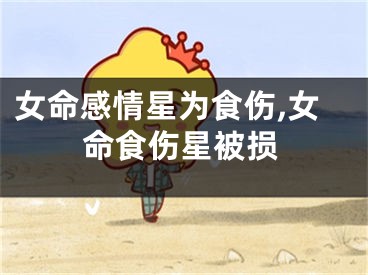 女命感情星为食伤,女命食伤星被损