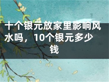 十个银元放家里影响风水吗,10个银元多少钱