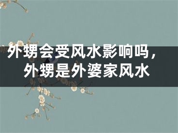 外甥会受风水影响吗，外甥是外婆家风水