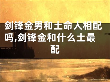 剑锋金男和土命人相配吗,剑锋金和什么土最配