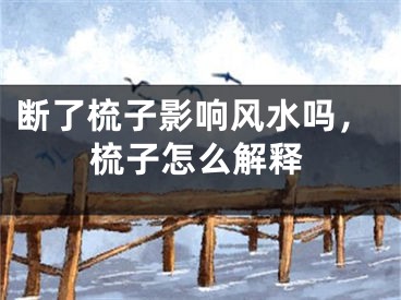 断了梳子影响风水吗，梳子怎么解释