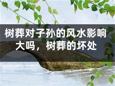 树葬对子孙的风水影响大吗，树葬的坏处