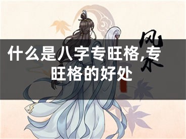 什么是八字专旺格,专旺格的好处
