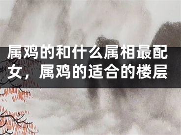 属鸡的和什么属相最配女，属鸡的适合的楼层