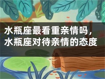 水瓶座最看重亲情吗，水瓶座对待亲情的态度