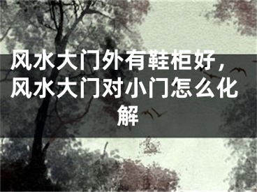 风水大门外有鞋柜好,风水大门对小门怎么化解