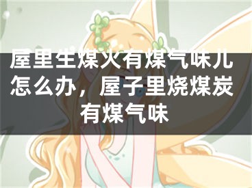 屋里生煤火有煤气味儿怎么办，屋子里烧煤炭有煤气味